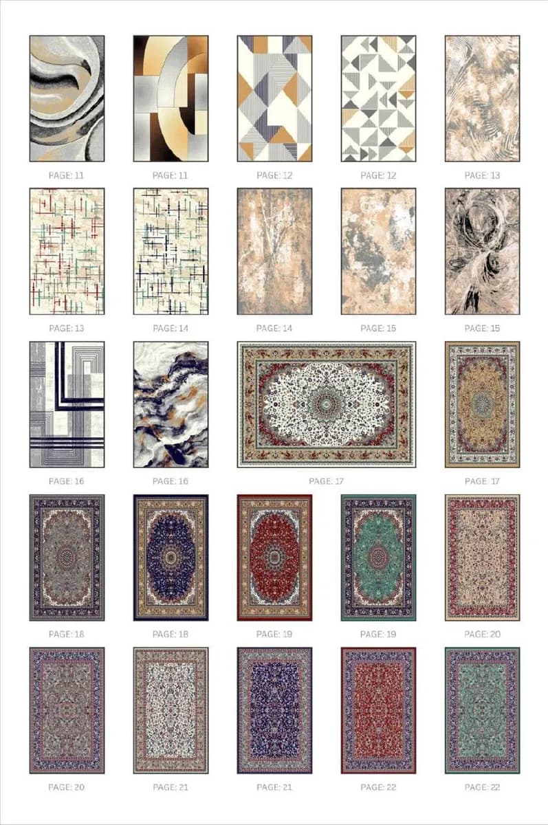 Turkish Delight — Modern Area Rugs & Carpets catalog page 3 — RUG WAY · Interium RUG WAY Turkish-Weave Area Rug Collection