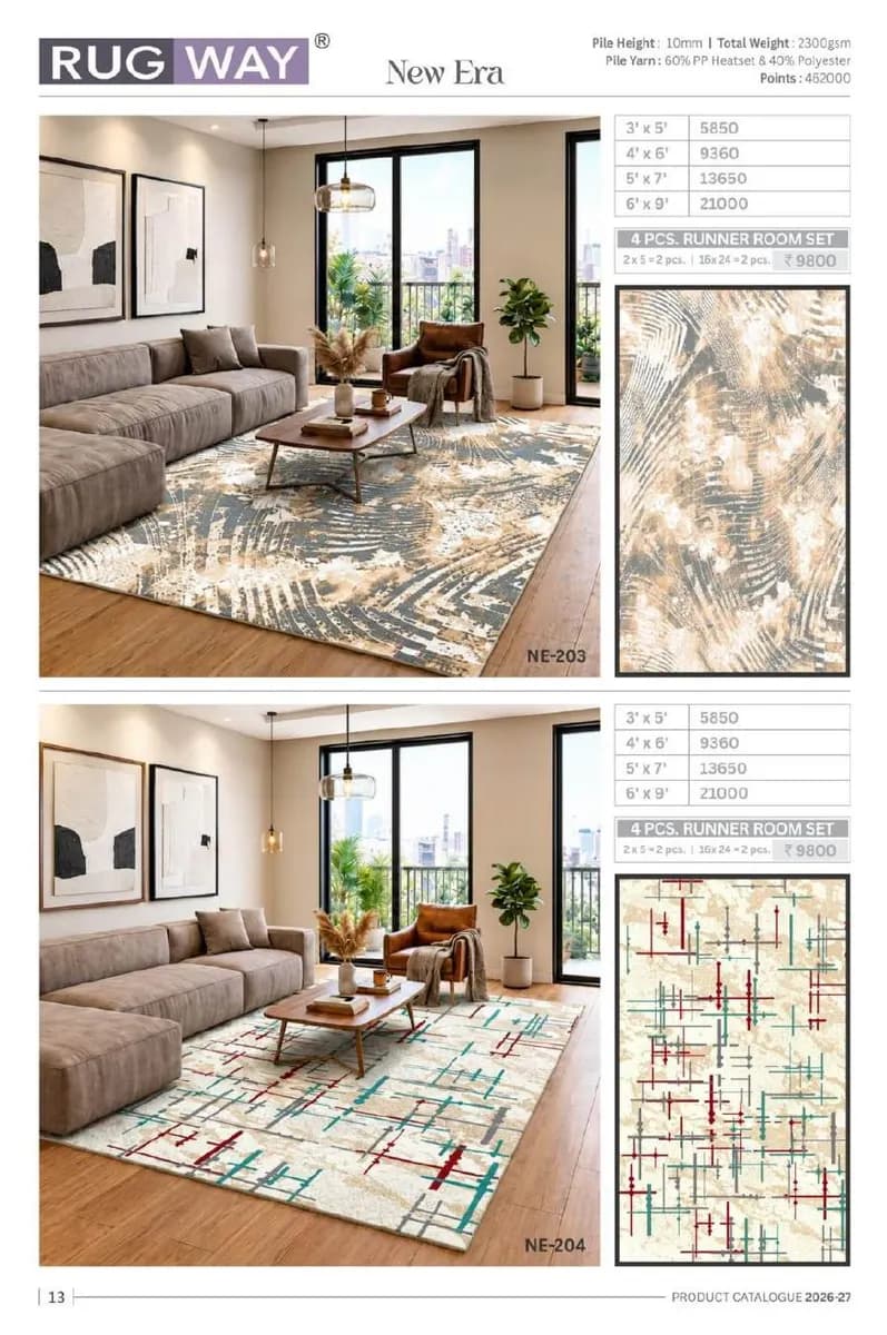 Turkish Delight — Modern Area Rugs & Carpets catalog page 16 — RUG WAY · Interium RUG WAY Turkish-Weave Area Rug Collection