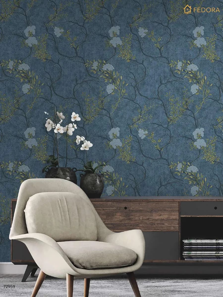 ZEN — Serene Nature Collection catalog page 19 — Fedora by Decori & Decori Imported Italian Wallpaper Collections