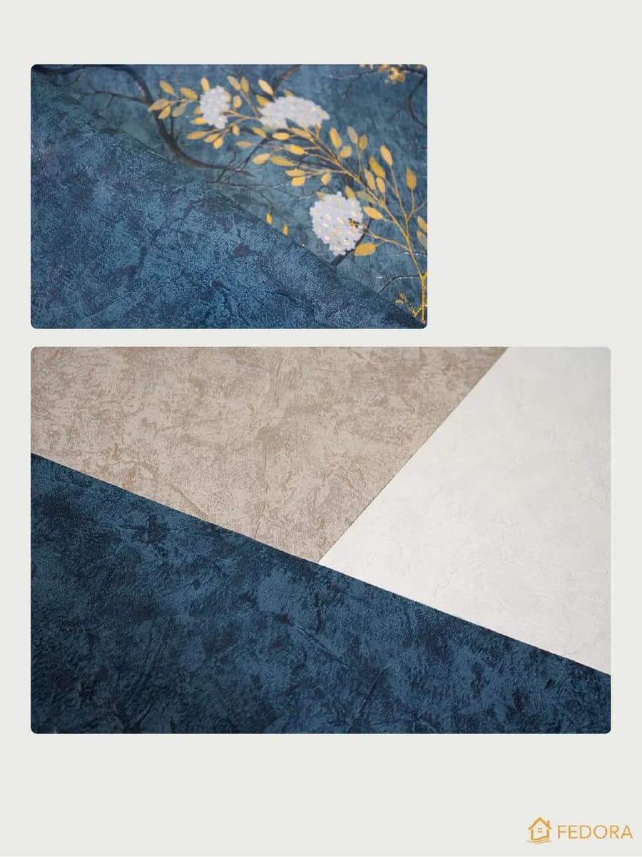 ZEN — Serene Nature Collection catalog page 21 — Fedora by Decori & Decori Imported Italian Wallpaper Collections