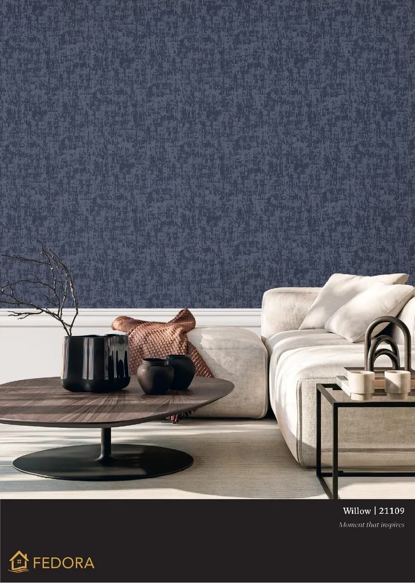 SILVA ESSENCE — Botanical & Floral catalog page 8 — Fedora by D&C · Produced by Zeno Wallpaper Imported Italian Wallpaper Collections