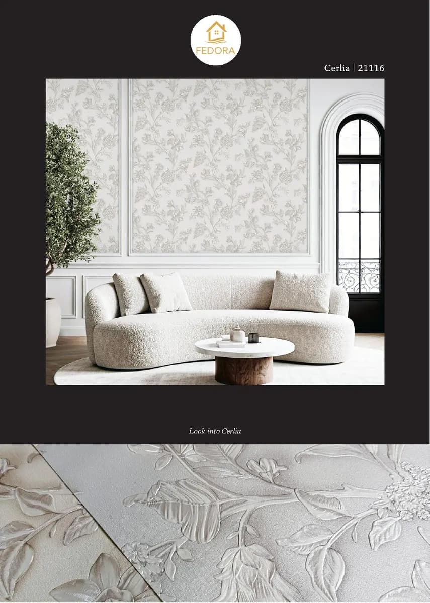 Silva Essence Herbal — 3D wallpaper for wall (Fedora Silva Essence)