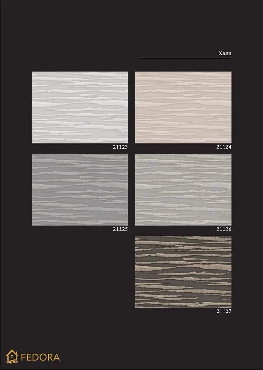 SILVA ESSENCE — Botanical & Floral catalog page 14 — Fedora by D&C · Produced by Zeno Wallpaper Imported Italian Wallpaper Collections
