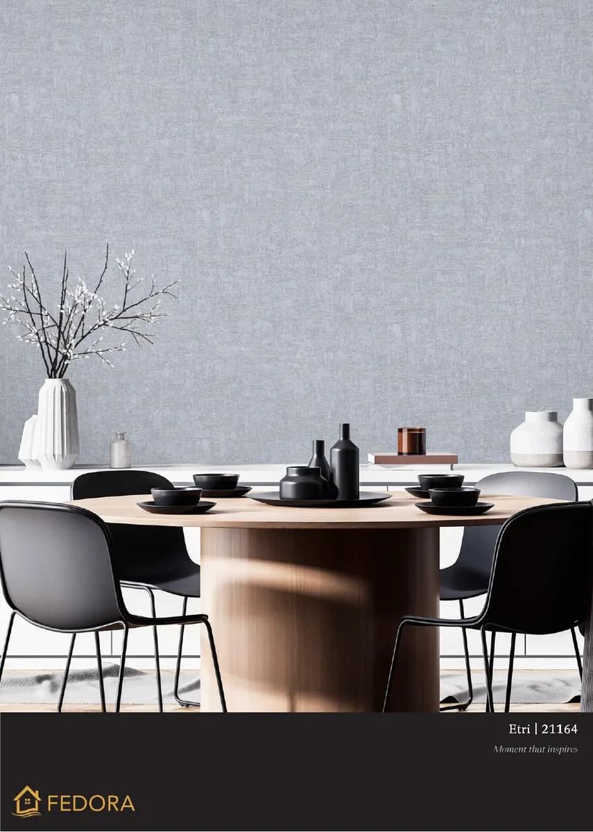 SILVA ESSENCE — Botanical & Floral catalog page 31 — Fedora by D&C · Produced by Zeno Wallpaper Imported Italian Wallpaper Collections