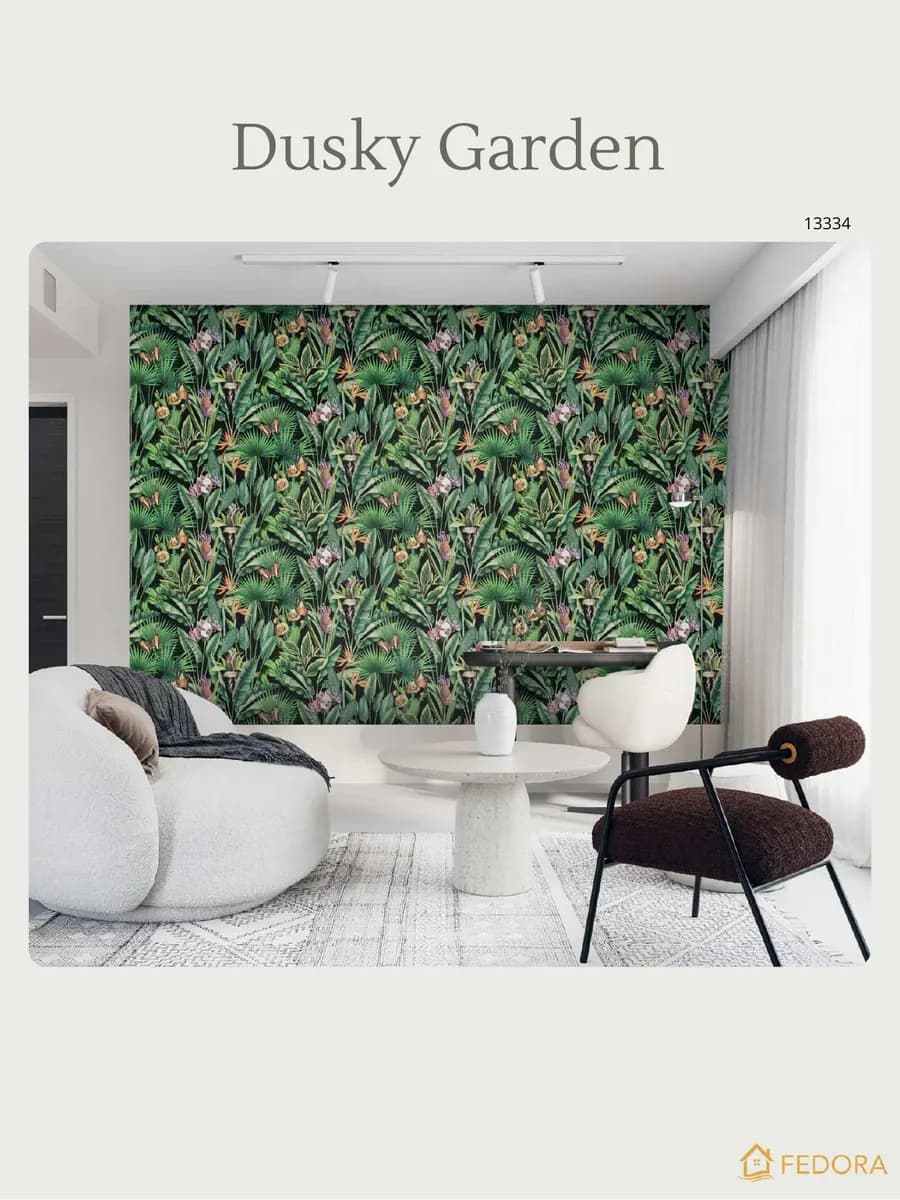 TAHITI — Tropical Botanical catalog page 13 — Fedora by D&C Imported Italian Wallpaper Collections