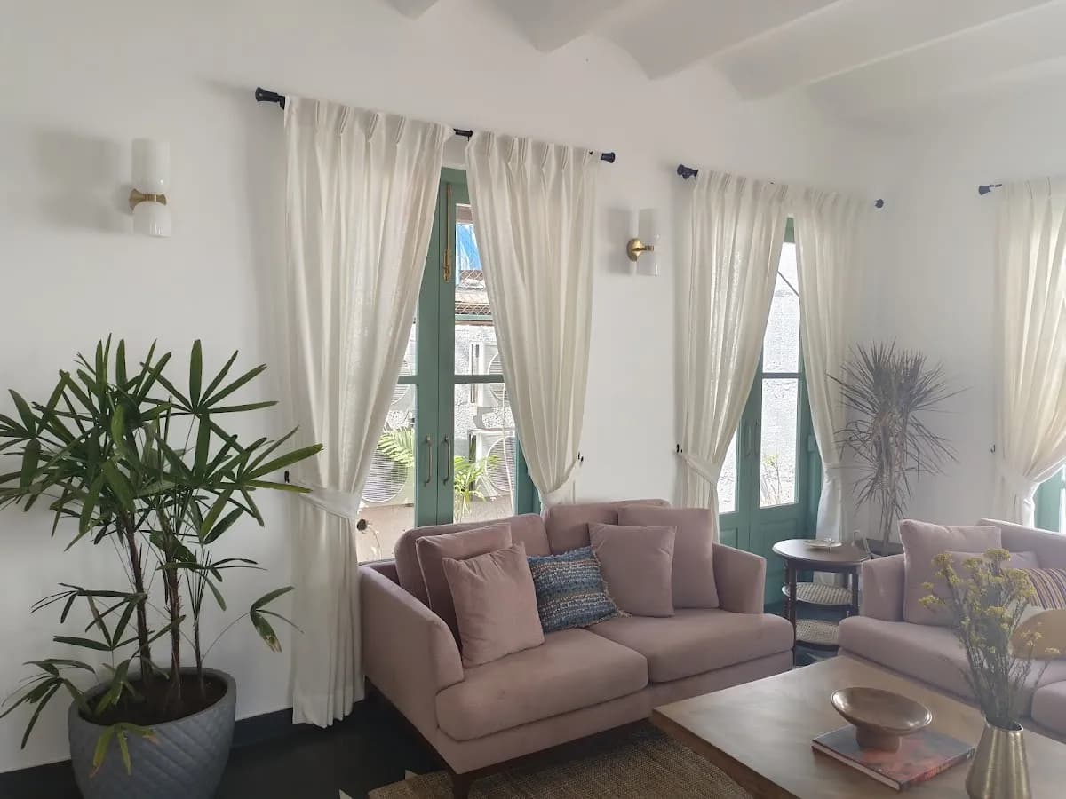 Pink Sofa With Indoor Plants tailored for Corlim homes