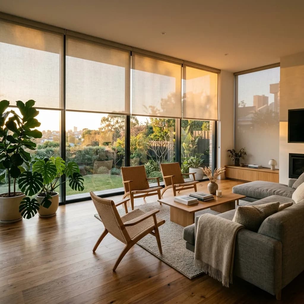 Roller Blinds (Fabric / Blackout)