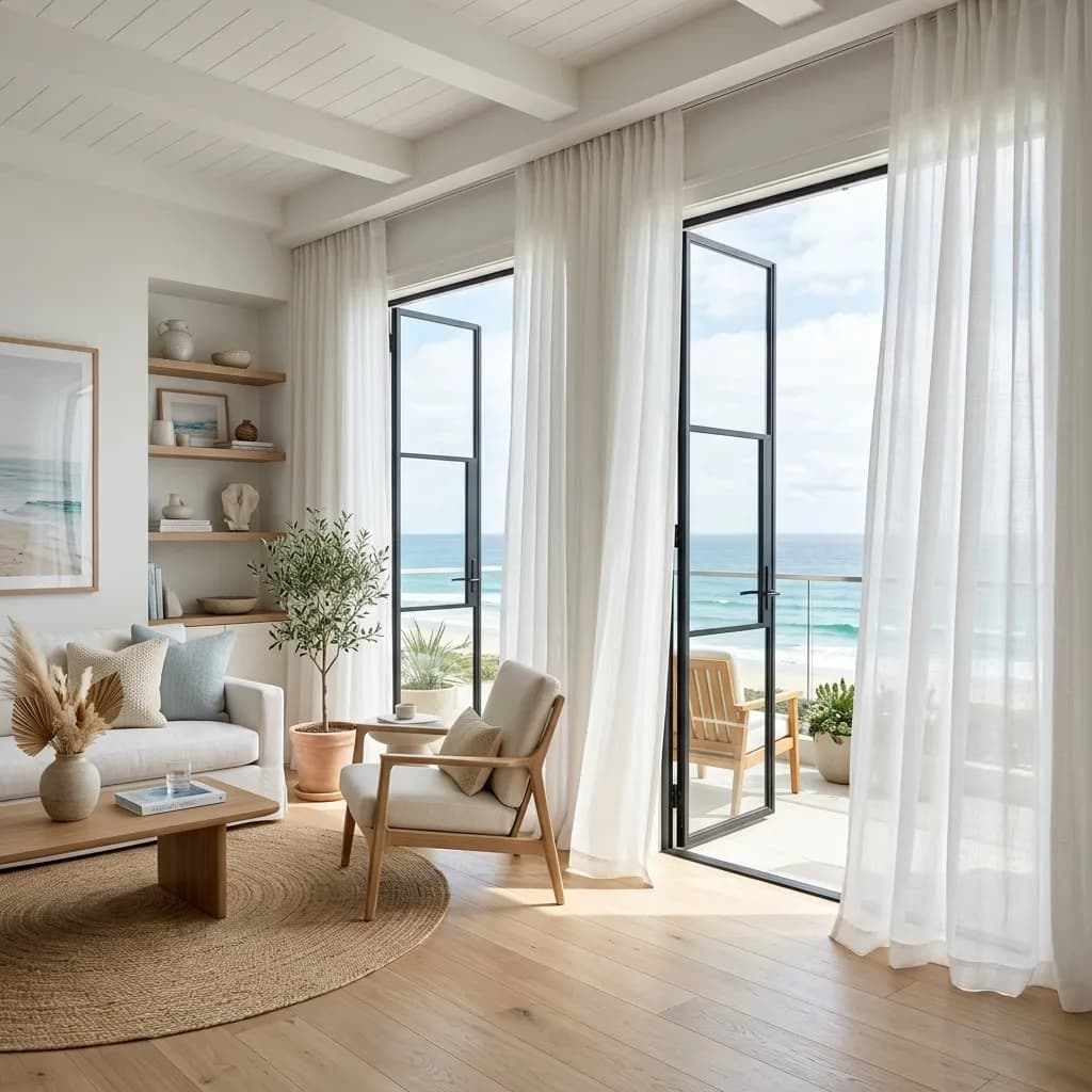 Ten different types of curtains for Indian homes — sheer, blackout, linen, velvet, silk, printed styles