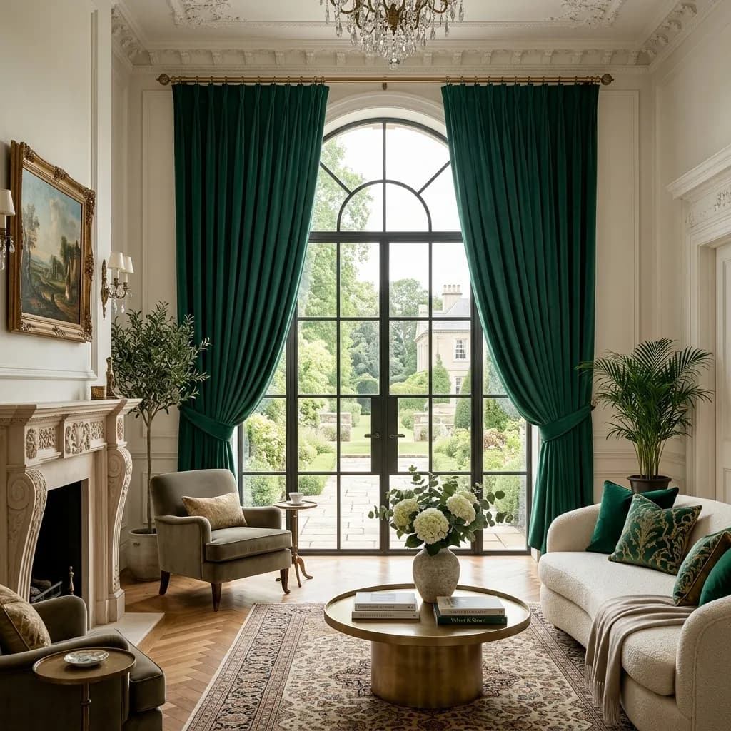Luxury Velvet Curtains for premium Goa villas