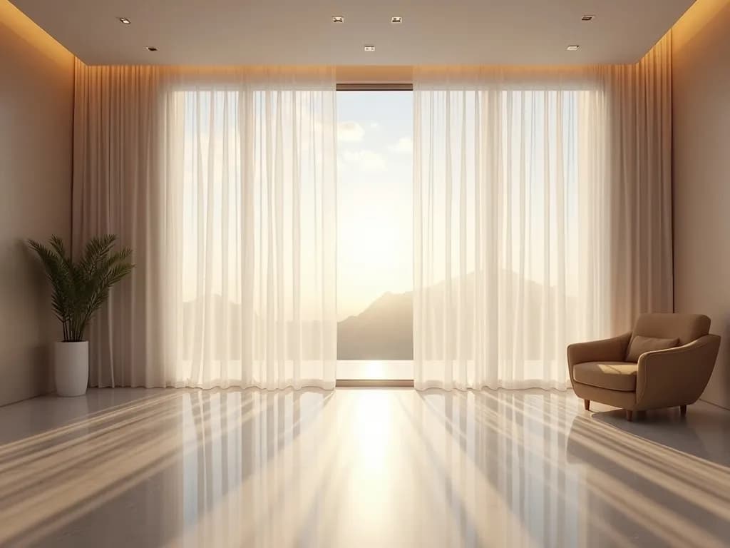 Sheer Curtains in Clinic