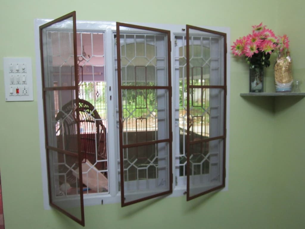 Openable Hinged Window Mesh Shutters
