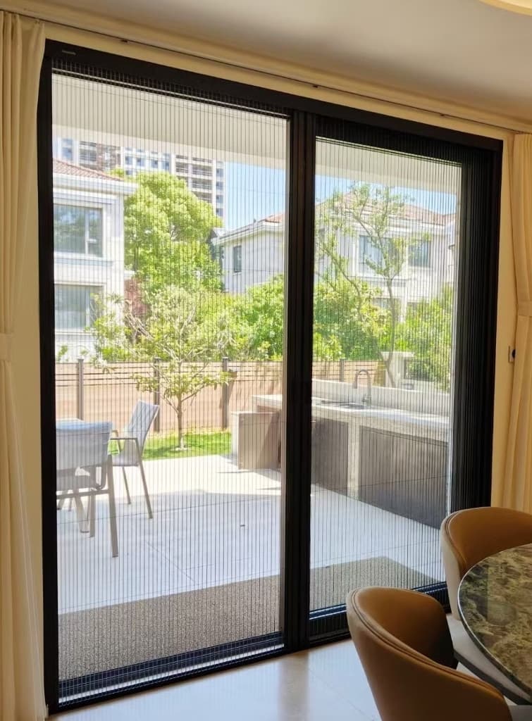 Seamless Sliding Mosquito Net crafted for Goa interiors