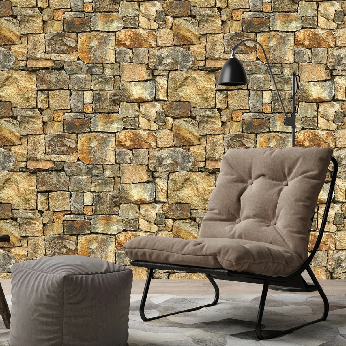 Native Copper Mineral Texture Wallpaper - Luxury Wallpaper in Goa