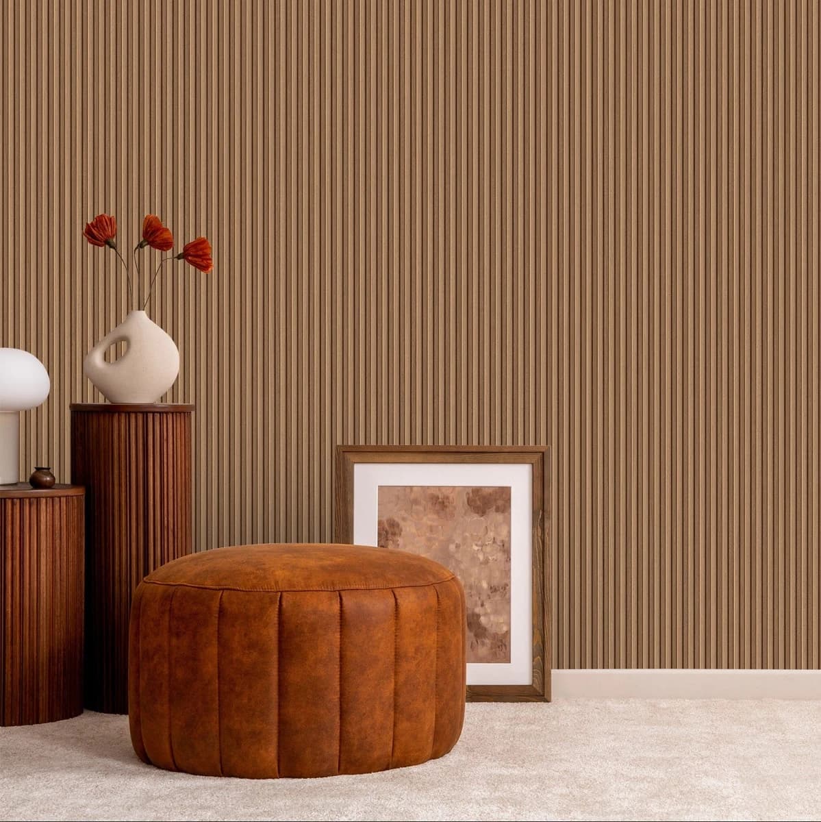 Plaster Fragments Distressed Wallpaper - Luxury Wallpaper in Goa