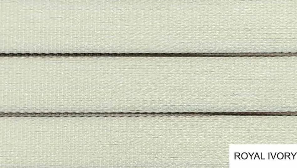 Royal Ivory roller blinds fabric — roller blinds Goa
