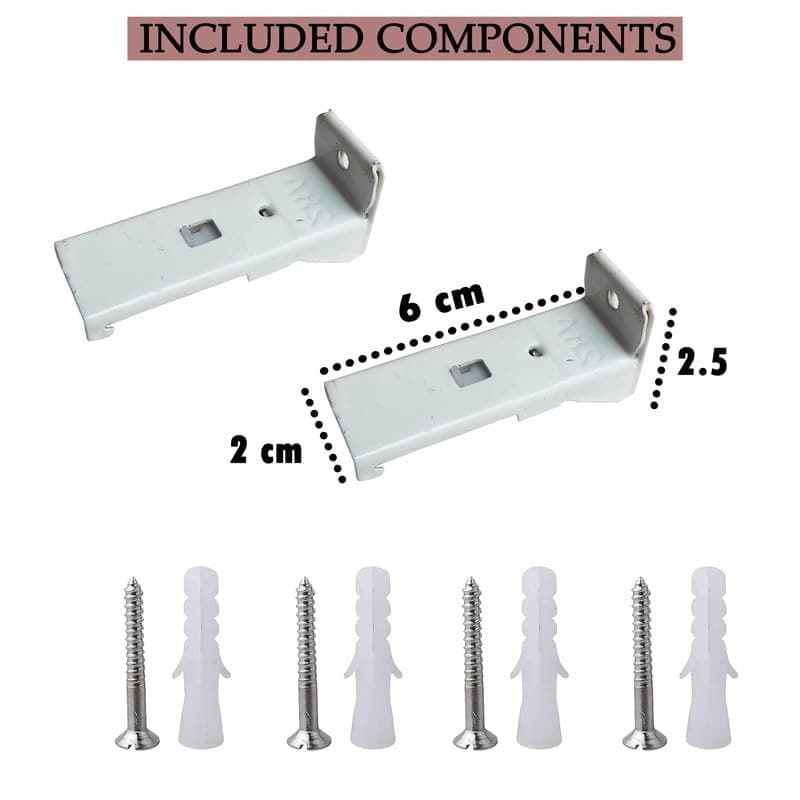M-Track Single Wall Mounting Brackets (Pack of 2) view 2