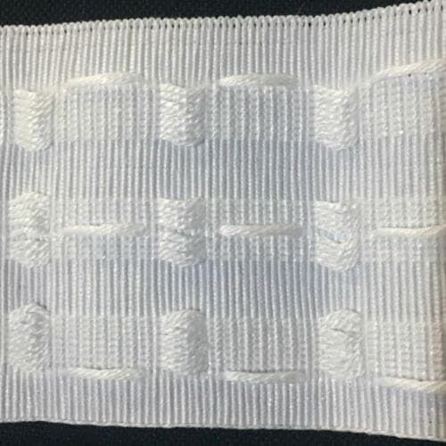 Triple-Cord Pencil Pleat Curtain Header Tape (5m) view 2
