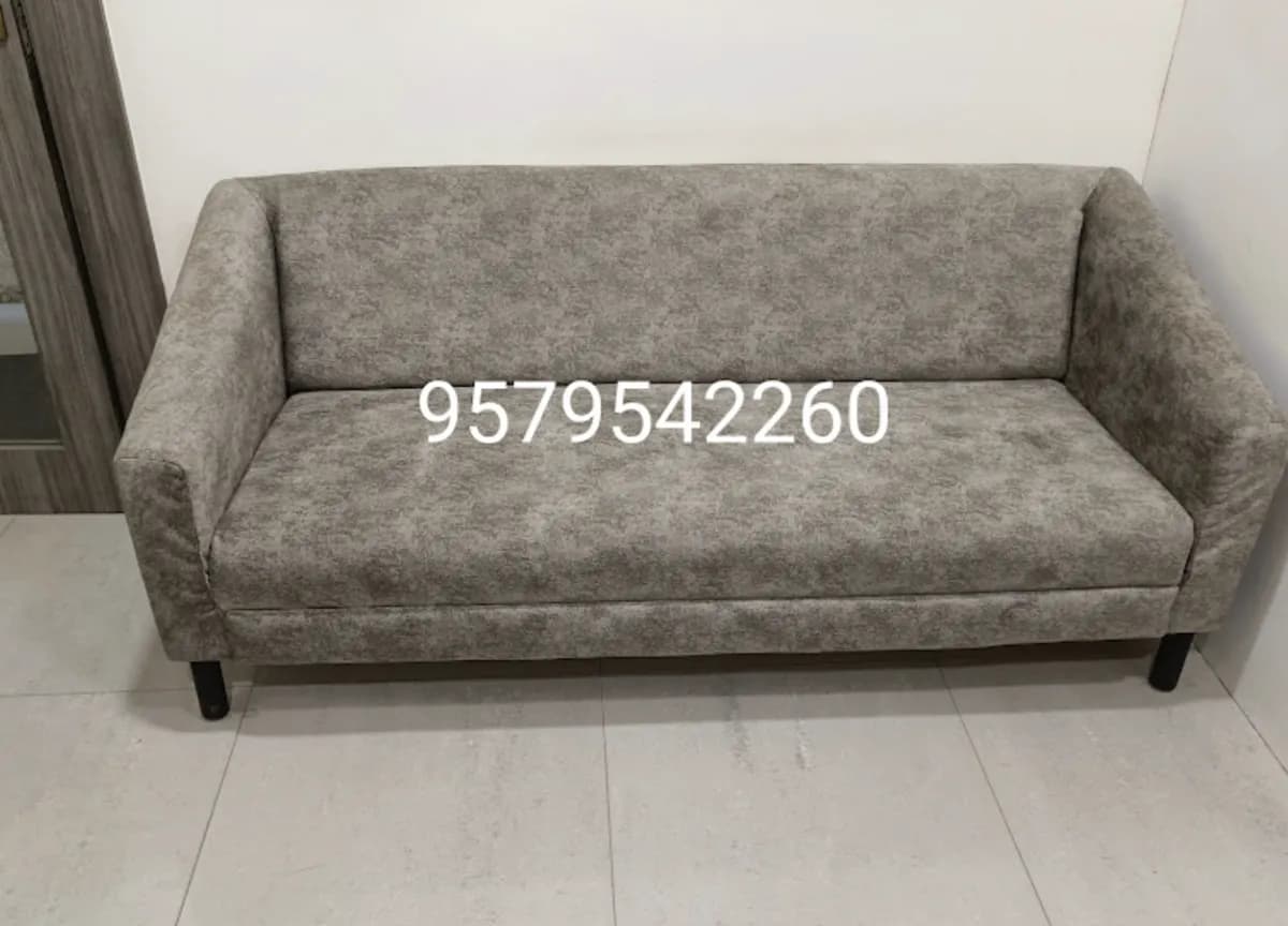 Grey Upholstered 2-Seater Sofa tailored for Corlim homes