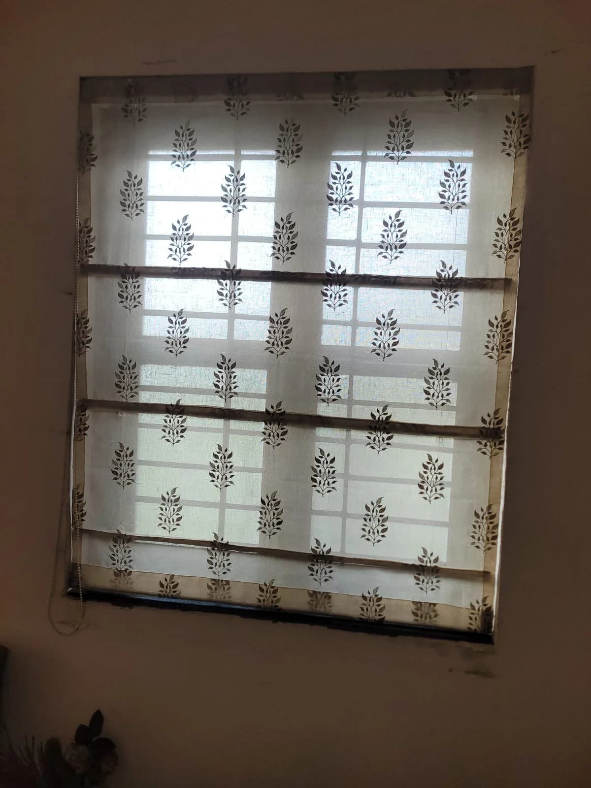 Sleek Roller Blinds Installed on Living Room Windows