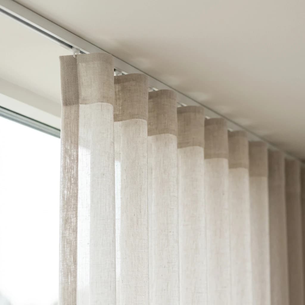 Wave / S-Fold (Ripple) custom curtain pleat style