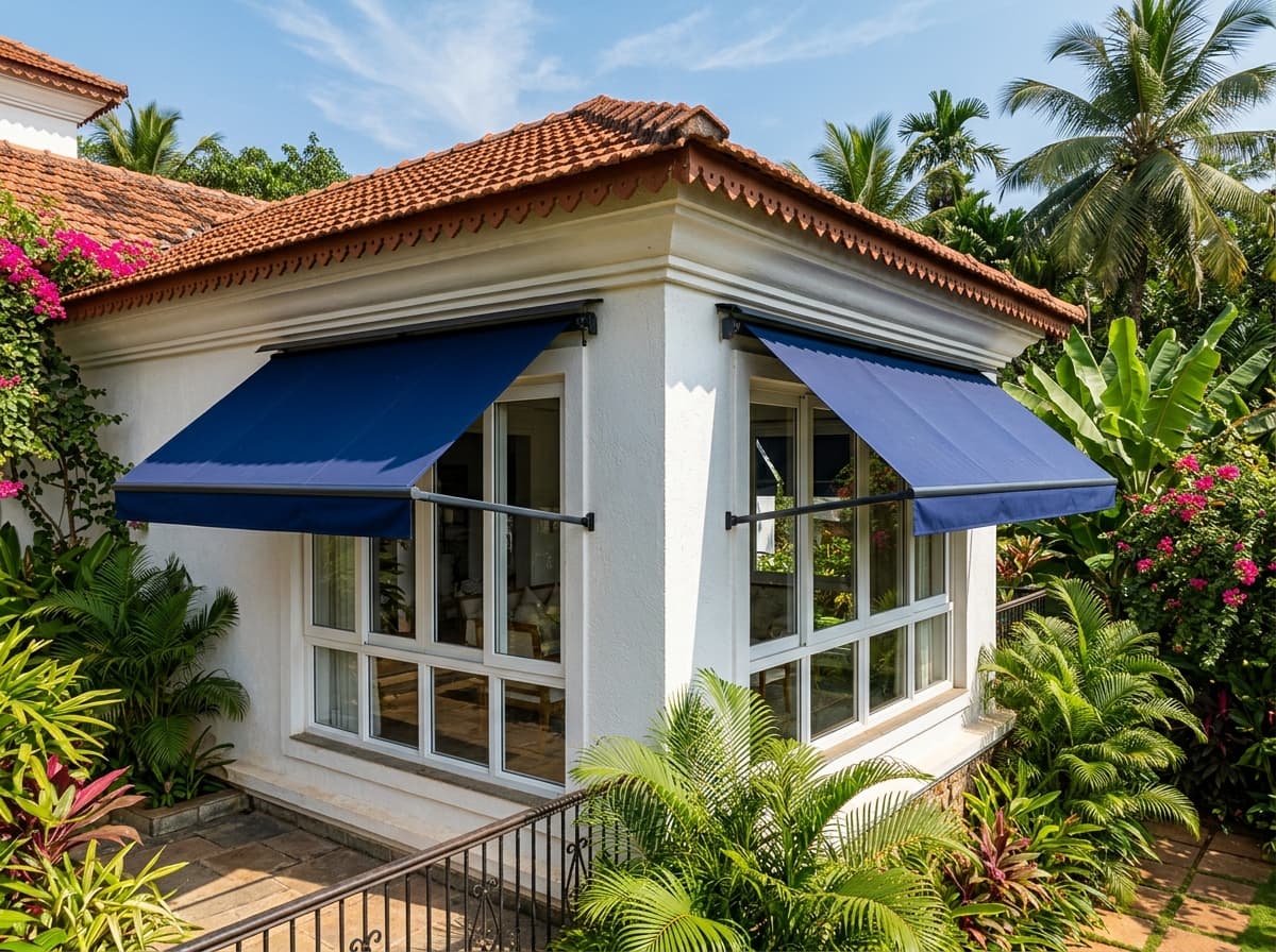 Drop-Arm Window Canopies