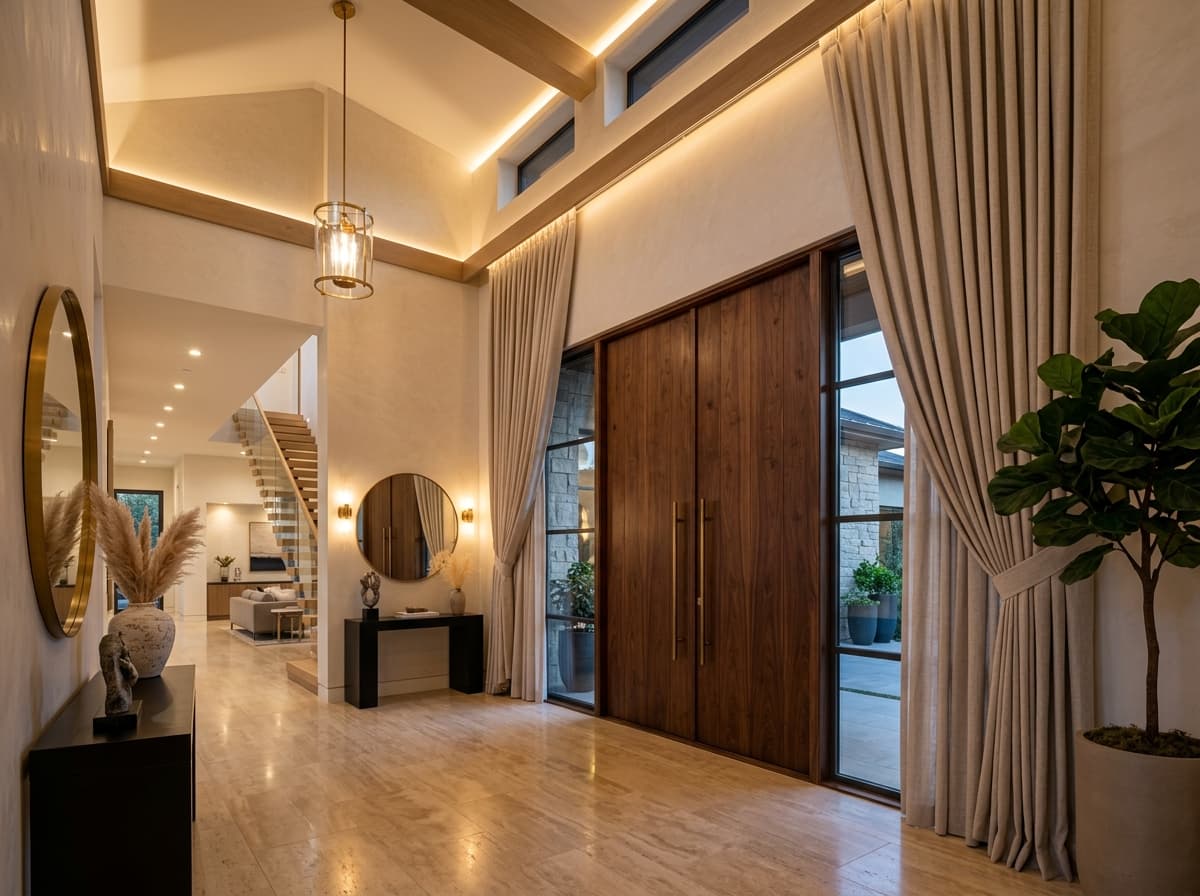 Main Entrance Door Curtains