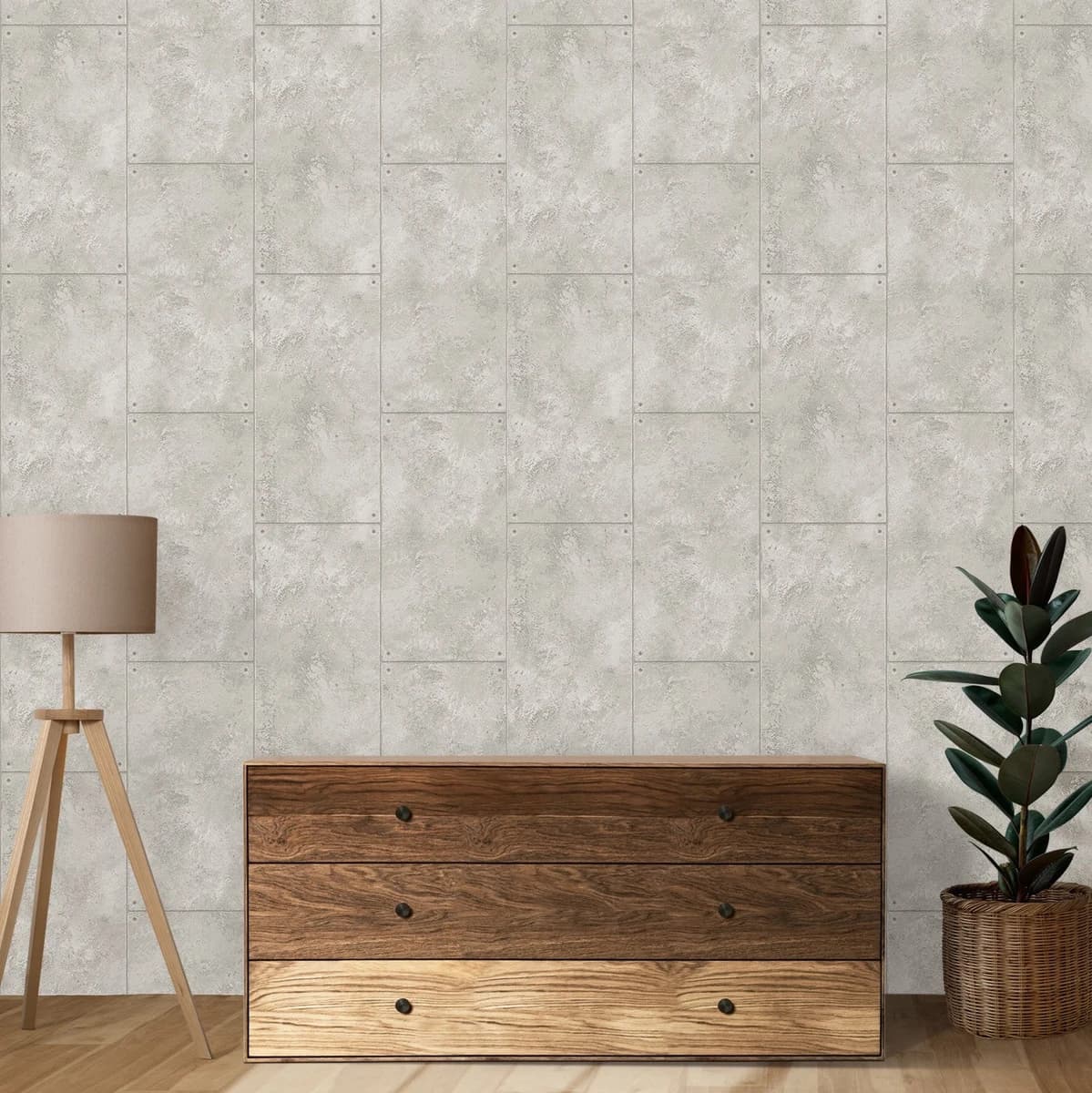 Architectural Gypsum Texture Wallpaper - Luxury Wallpaper in Goa