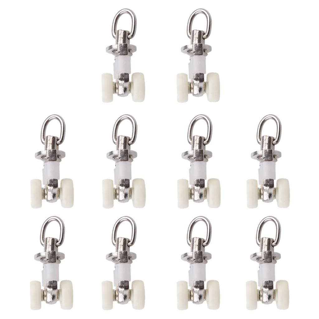Alloy Curtain Track Heavy Gliders with Ball Bearings (Pack of 10)