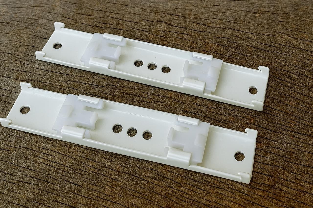 Heavy-Duty Double Ceiling Mount M-Track Brackets (Pack of 6)