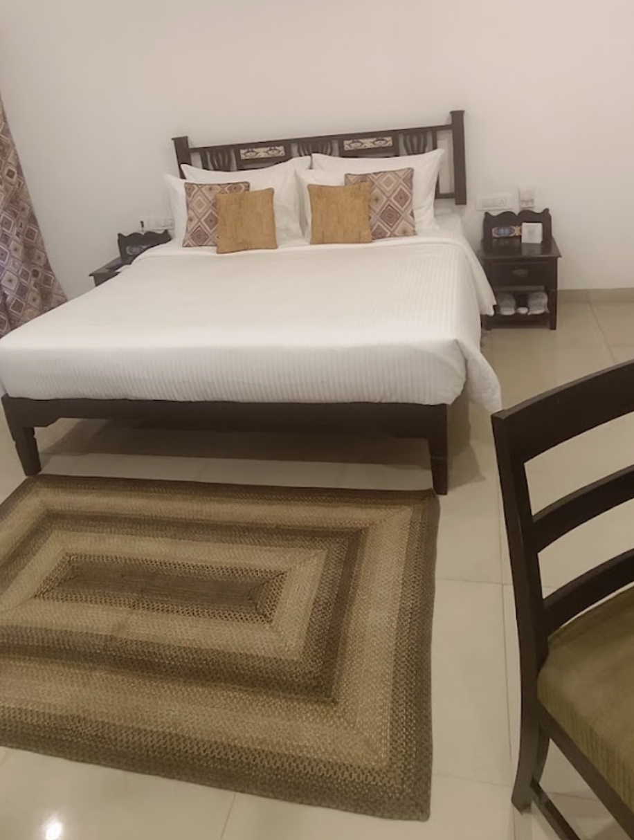 Rectangular Woven Jute Bedroom Rug crafted for Goa interiors