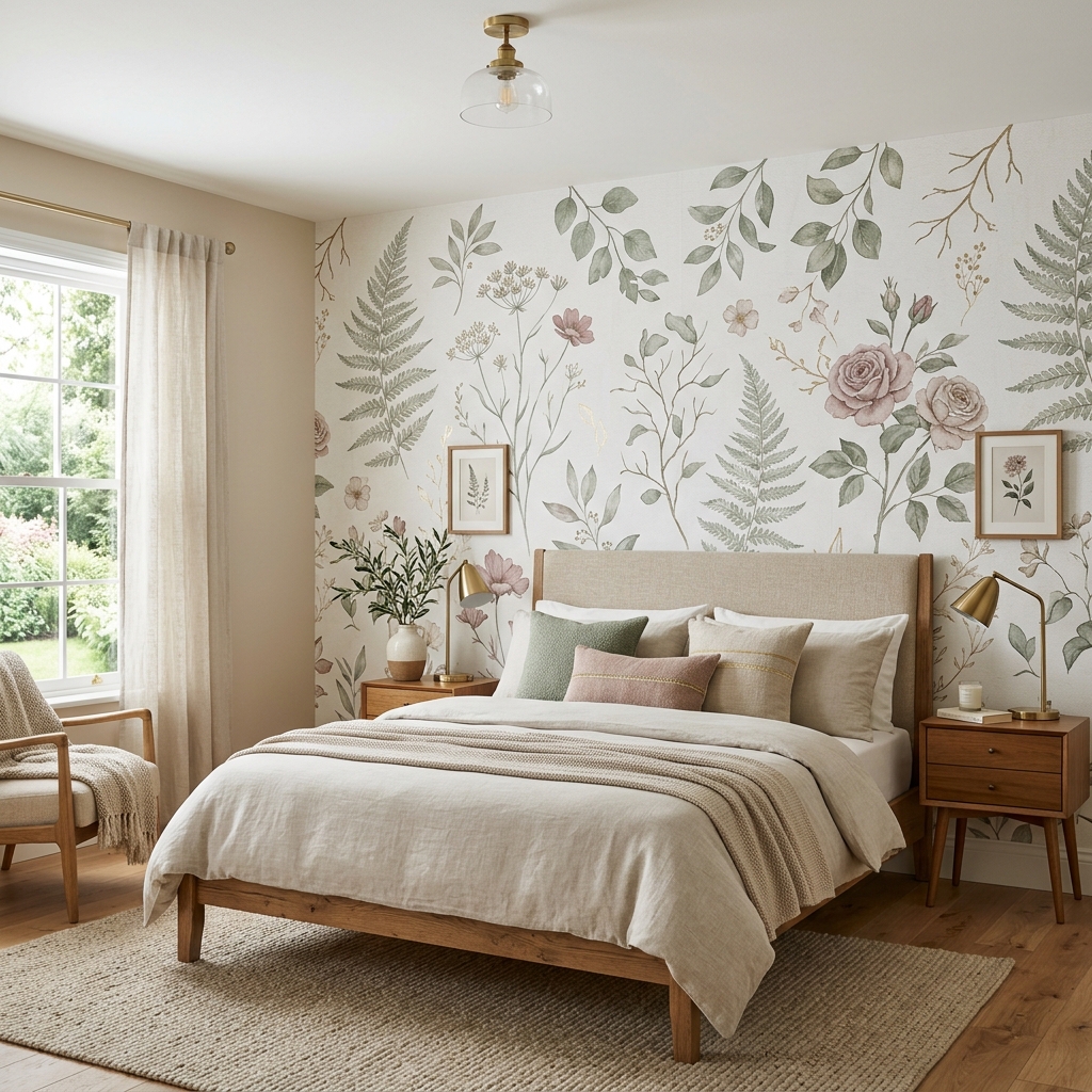 Nature and floral wallpaper designs in Goa